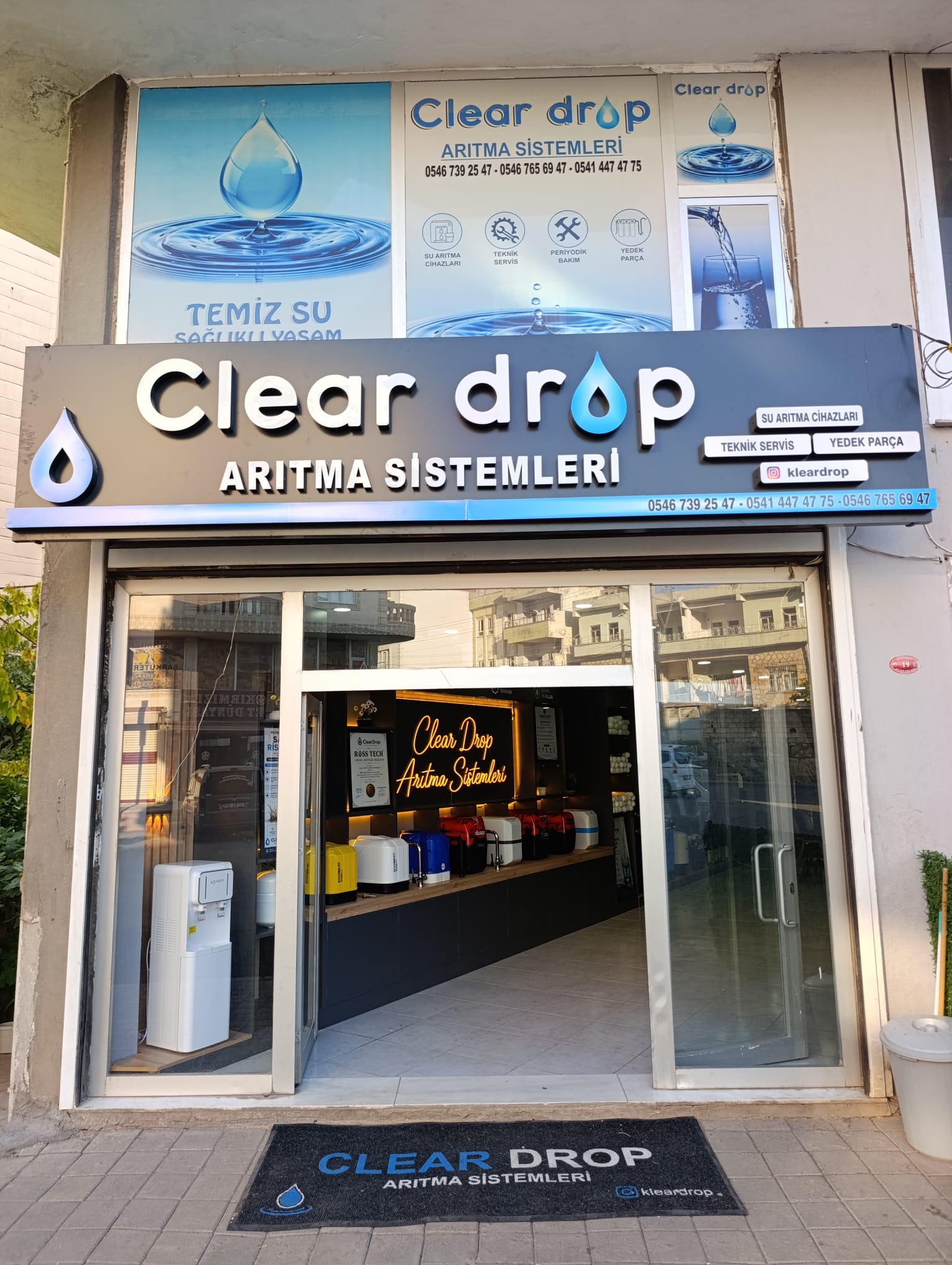 Clear Drop mağazası